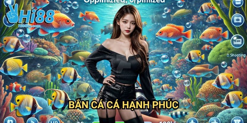 Bắn cá Cá Hạnh Phúc Hi88: Săn Thưởng Đại Dương Với Jackpot Khủng